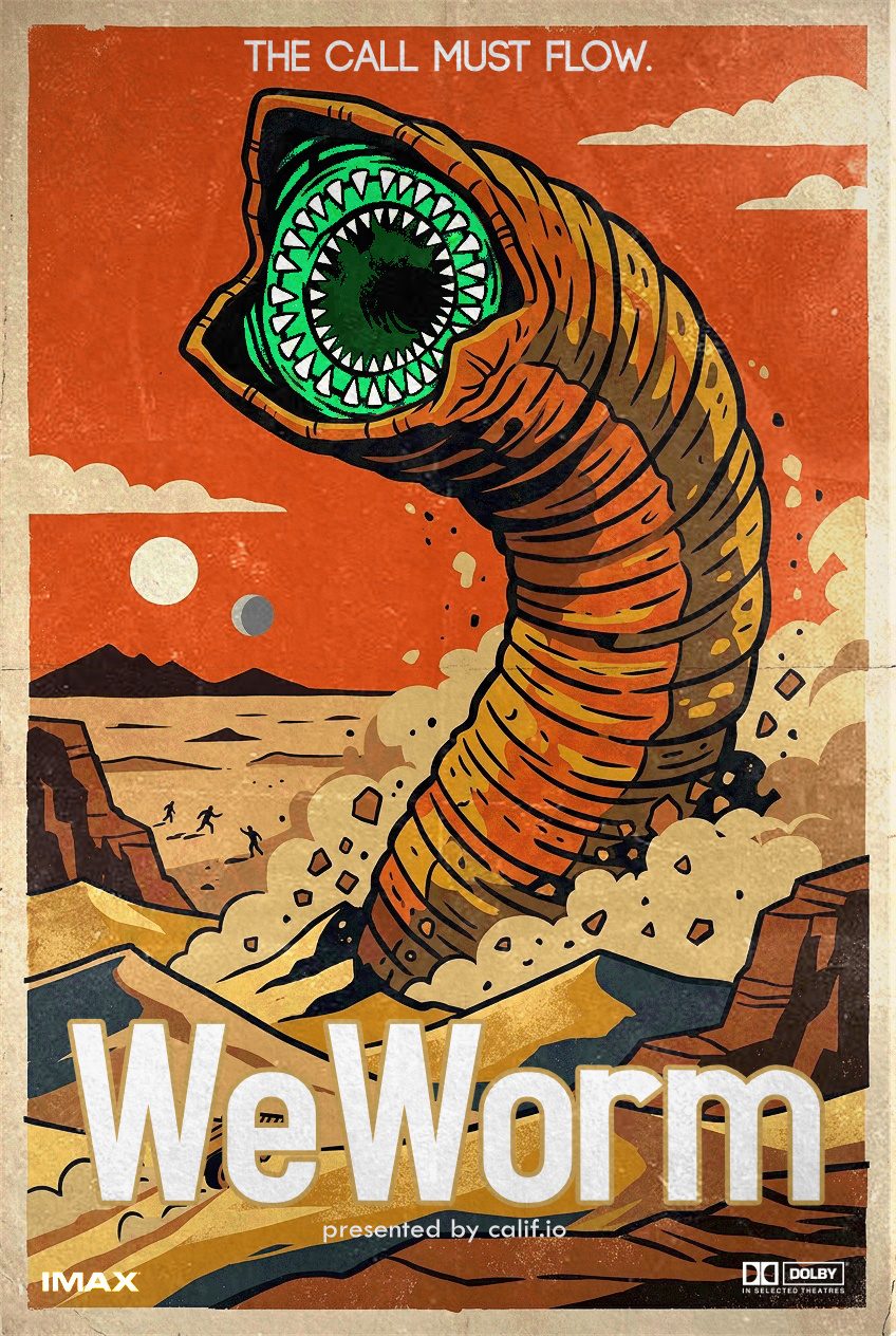 Califが公開したWeWormの概念図